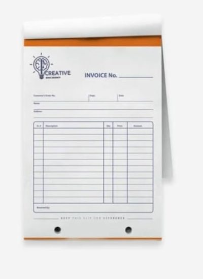 Counter Bill, Bill Book, Cash Memo & Invoice Printing Services