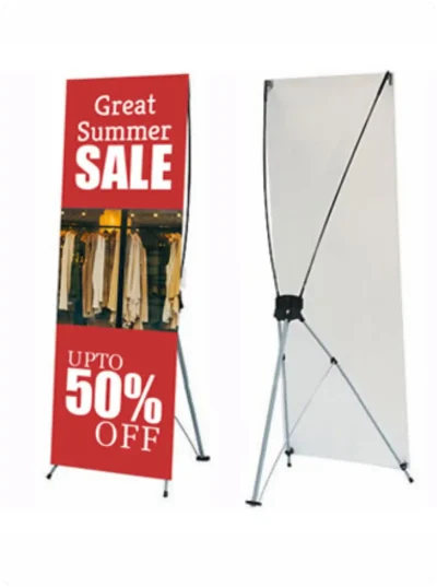 X Stand Banner Printing Services