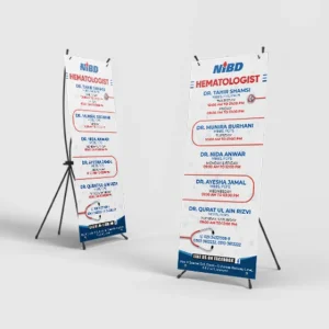 X Stand Banner Printing Services